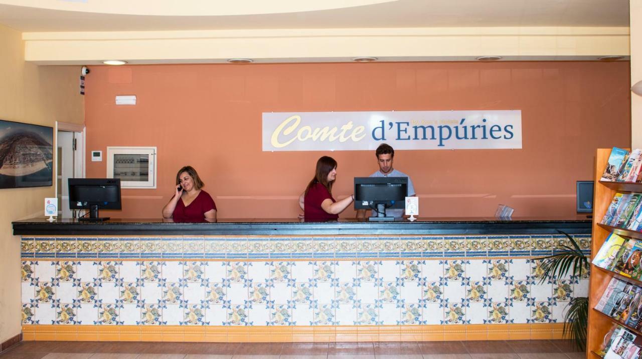 Aptos. Comte D'Empuries Empuriabrava Buitenkant foto